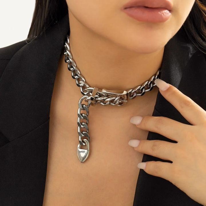 Exaggerated%20Big%20Heavy%20Metal%20Belt%20Choker%20Necklace%20for%20Women%20Punk%20Thick%20Chunky%20Clavicle%20Chains%20Grunge%20Neck%20Jewelry%20Steampunk%20Men%20-%20Image%207