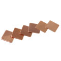 10Pcs  0.3mm-2mm Thickness Laptop Copper Sheet Plate Strip Shim Thermal Pad Heatsink Sheet For GPU CPU Chip RAM Cooling. 