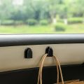 Car Hooks Interior Storage Holder for USB Cable Headphone Key Self-Adhesive Dashboard Wall Hanging Hook Auto Accessories.