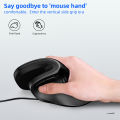 Ergonomic Wired 7200 DPI  Vertical Mouse Silent Wrist Healthy Mice Mause for Laptop Computer Office Work Gaming. 