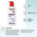 Eucerin Roughness relief lotion. 