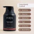 FORYA - Acne Control Body & Face Wash - 250ml [ Microbead Charcoal Cleanse ]. 