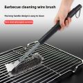 BBQ grill cleaning brush steel wire brush for cleaning BBQ grill and BBQ stove steel brush specialized cleaning tool for BBQ. 