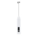 Electric Milk Frother USB Rechargeable Handheld Egg Beater 3 Speeds Foam Maker Mixer Coffee Drink Frothing Wand Foamer Kitchen.