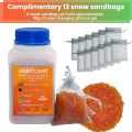Blue/orange Waterproof Reusable Silica Gel Beads Bottles 500g Moisture Absorber Electronic Product Desiccant Dehumidifie.