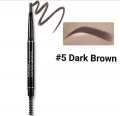HANDAIYAN Eyebrow Pencil 2 in 1 Auto Waterproof

- Dark Brown. 