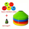 5/10/20/30pcs/Set For Storage Of Football Training Logo Discs with One Net Bag, Training Footsteps Set, Logo Disc Set, Basketbal. 