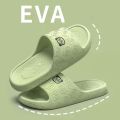 Eva Soft Sole Chunky Platform Slippers Women 2024 Summer Thick Sole Cloud Slides Beach Sandals Woman Non-Slip Outdoor Flip Flops.