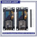 SONXIN NodeMCU ESP8266 Development Board with 0.96 Inch OLED Display CH340 Driver Module for Arduino IDE/Micropython Programming. 
