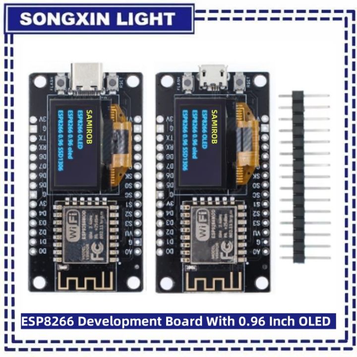 Sonxin Nodemcu Esp Development Board With Inch Oled Display