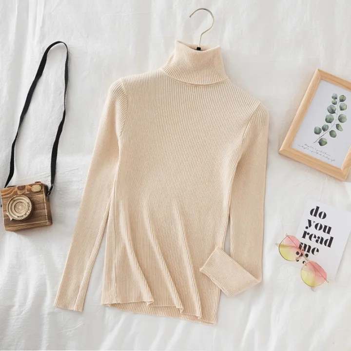 Autumn%20Winter%20Turtleneck%20Women%20Pullover%20Sweater%20Basic%20Solid%20Slim%20Fit%20Stretch%20Soft%20Ribbed%20Knitted%20Top%20Casual%20Woman%20Sweaters%20-%20Image%203