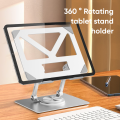 Vothoon Tablet Stand for iPad Stand Holder Desktop Portable Foldable iPad Pro Holder Compatible with 4-13 inch Tablet Smartphone. 
