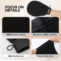Exfoliating Mitt bath gloves, shower scrubber, body scrubbing, cleaning body -1pics. 