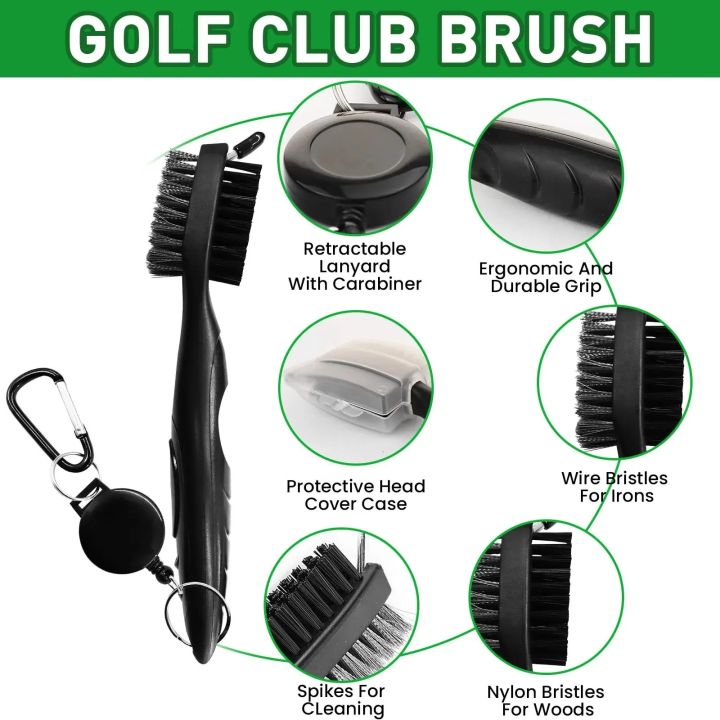 Golf%20Club%20Brush%20and%20Towel%20Cleaner%20Complete%20Kit%20with%20Dual%20Sided%20Groove%20Cleaning%20Brush%20and%20Spike%20for%20Putter%20Wedge%20and%20Ball%20Care%20-%20Image%206