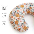 2PCS Baby Nursing Pillow Cover Printing Design Removable U Shape Breastfeeding Pillow Sleeve Ultra Soft Slipcover. 