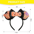 New Hallowmas Mikcey Mouse Ear Headband Christmas festival party For Women Kids Hair Band Hair Accessories Sequins Bow Headwear. 