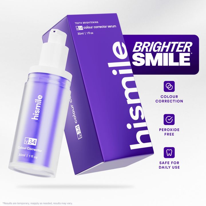 Hismile V34 Colour Corrector Serum (Teeth Whitening/Brightening)