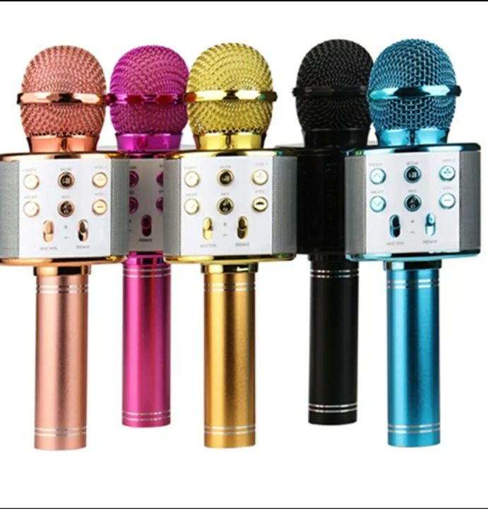 Mic With Speaker Microphone 🎤🎙️Bluetooth Wifi Mic Mike Portable Chargebale Original✓| Best online Wireless Microphone  with Built in  Loud Speaker Multi Color Upto 45% Sale