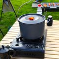 Portable Outdoor Camping Gas Stove with Carrying Case Unused Open Box. 