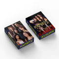55Pcs/Set Kpop Idol KATSEYE New Album BEAUTIFULCHAOS Lomo Cards LARA DANIELA HD Printd Photocards Stickers MANON MEGAN Fans Gift. 