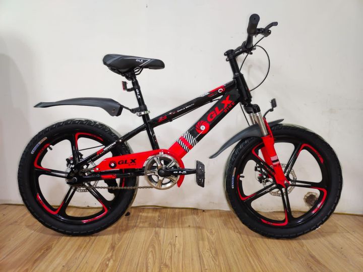 GLX 20 inch Bicycle Black Star Rim Bicycle