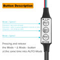 USB 3 Keys WS2811 WS2812B Controller 5V 3pin Pixel LED Light Strip Controler Dream Color Module Tape Lights with JST Connector. 