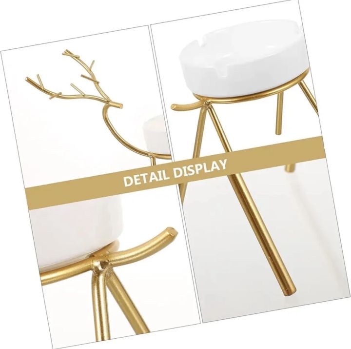 Ashtray%20Deer%20%F0%9F%A6%8C%20%20Gold%20important%20Ashtray%20,%20Portable%20Ashtray%20large%20capacity%20Iron%20metal%20style%20%20office%20home%20a%20gift%20idea%20Gold%20-%20Image%206