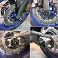 Rear Front Axle Fork Crash Slider For YAMAHA MT-07 FZ-07 2014-2024 XSR700 MT07 FZ07 Motorcycle Wheel Protector XSR 700 MT FZ 07. 