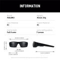 Bike Glasses UV400 Sun Protection Cycling Sunglasses Adjustable Lightweight Large Frame for Men Women. 