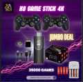 K8 Game Stick  Plug & Play Retro Gaming Fun 38000 of Games in One Device 4K HD Multiplayer Retro Gaming Compact Console, Endless Entertainment. 