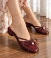 Noah Pearl Block Heel womens new article. 