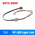 PF 8870 LED Light Link Line Cable MOC Power Functions Parts With Legoeds Switch 8869 Car Train Light Modification. 