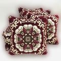 velvet jecurad cushion set. 