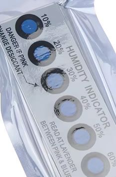 Humidity Indicator Card For Testing Humidity In Closed Containers10%-60 ...