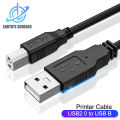 USB Type C to USB Type B 2.0 Cable for New MacBook Pro HP Canon Brother Epson Dell Samsung Printer Type C Printer Scanner Cables. 