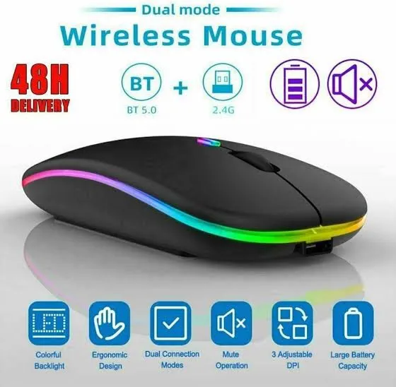 HP%20W10%20Wireless%20RGB%20Bluetooth,%20Wireless,%20Rechargeable%20Slim%20Mouse%20-%20Image%204