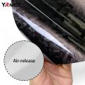 Carbon Fiber Vinyl Film Self Adhesive  Auto Tuning Vinyl Wrap Glossy Black Red Car Body Film Motorcycle Stickers Car Accessories. 