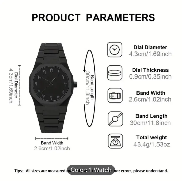 Arabic%20Watch%20%20New%20Fashionable%20Men's%20Watch%20Simple%20Black%20Male%20Quartz%20Watches%20Arabic%20digital%20Casual%20Drip%20Oil%20Strap%20-%20Image%204