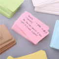 100pcs/box Kraft paper card color blank business card message thank you card writing card label bookmark learning card. 
