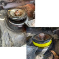 2X Silencer Pad Rubber Bushing Dampers Universal Front Strut Tower Mount Suspension Shock-Absorbing Bearing Washer Over Bumps. 