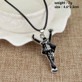 Artist Singer Michael Jackson BAD Necklace Rock Roll Everlasting Classic MJ Pendant Hot Charm Punk Jewelry Men Women .