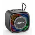 BLUK'S BX-182 Mini Bluetooth Wireless Portable Rechargeable Speaker - Disco Light Long Battery Life Ultra Bass Rich Sound - 1 Year Warranty. 