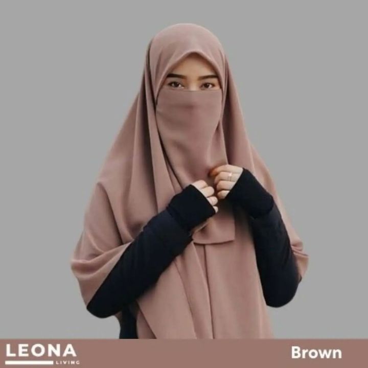 Instant Ready Hijab With Niqab For Woman