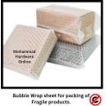 bubble wrap for packing fragile products made from 100% pure plastic.. 