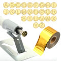 Heated Stamping Foil Pen Electric Hot Applicator Tool Kit Apply Foil to LeatherCraft Handmade Hot Stamping Foil. 