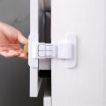 8Pcs Universal Refrigerator Lock Household Refrigerator Door Closer Multi-function Cabinet Door Lock Kids Security Protection.