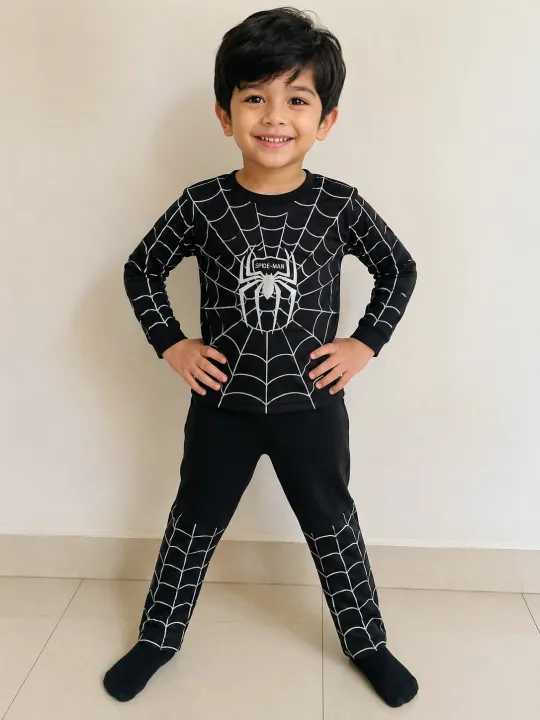 Kids%20Black%20Spider%20Hero%20Costume%20Set%20with%20Full%20Face%20Mask%20-%20Image%203