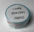 700pcs/Roll Self-adhesive Thermal Labels Supermarket Price Blank Barcode Label Direct Print Waterproof Printing Paper. 