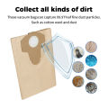 20L 30L Wet And Dry Vacuum Dust Bags Accessory For Einhell BT-VC1250S/BT-VC1250/TC-VC 18/20 Li S-Solo Paper Dust Collection Bags.