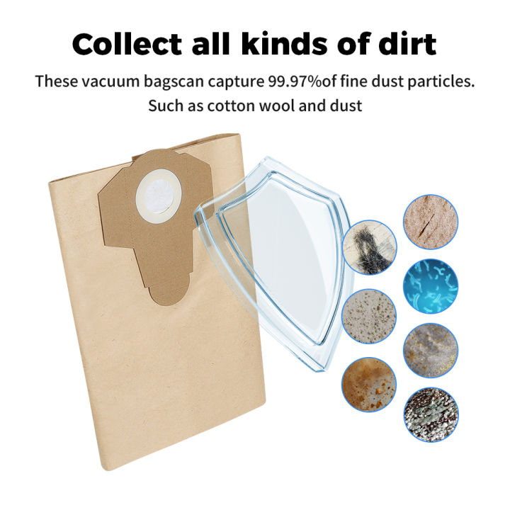 5/10%20Pcs%2020L%2030L%20Wet%20And%20Dry%20Vacuum%20Bags%20For%20Einhell%20BT-VC1250S/BT-VC1250/TC-VC%2018/20%20Li%20S-Solo%20Paper%20Dust%20Collection%20Bags%20-%20Image%204
